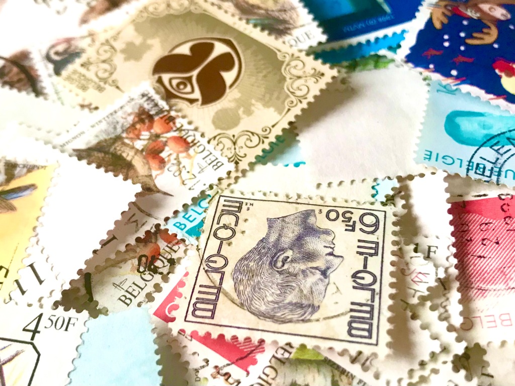old Belgian stamps